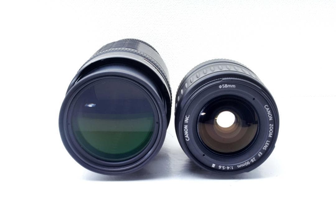 Canon EOS Kiss Digital X 初心者簡単　望遠レンズ 三脚付