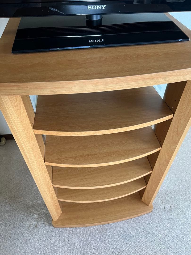 美品☆ 5段 オーディオラックHAMILeX ハミレックス オープンシェルフ