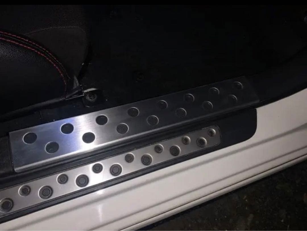 86 zn6 BRZ zc6 ドアキックガードドアシルガードセットヘアライン処理