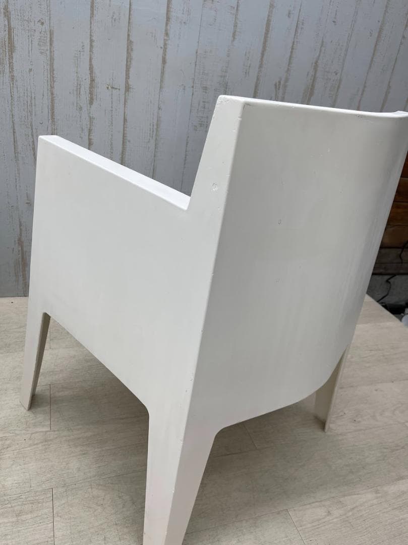 ドリアデ トイチェア ホワイト 3脚 まとめて スタッキングチェア イタリア製