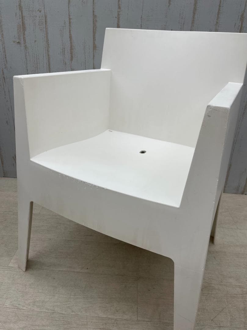 ドリアデ トイチェア ホワイト 3脚 まとめて スタッキングチェア イタリア製