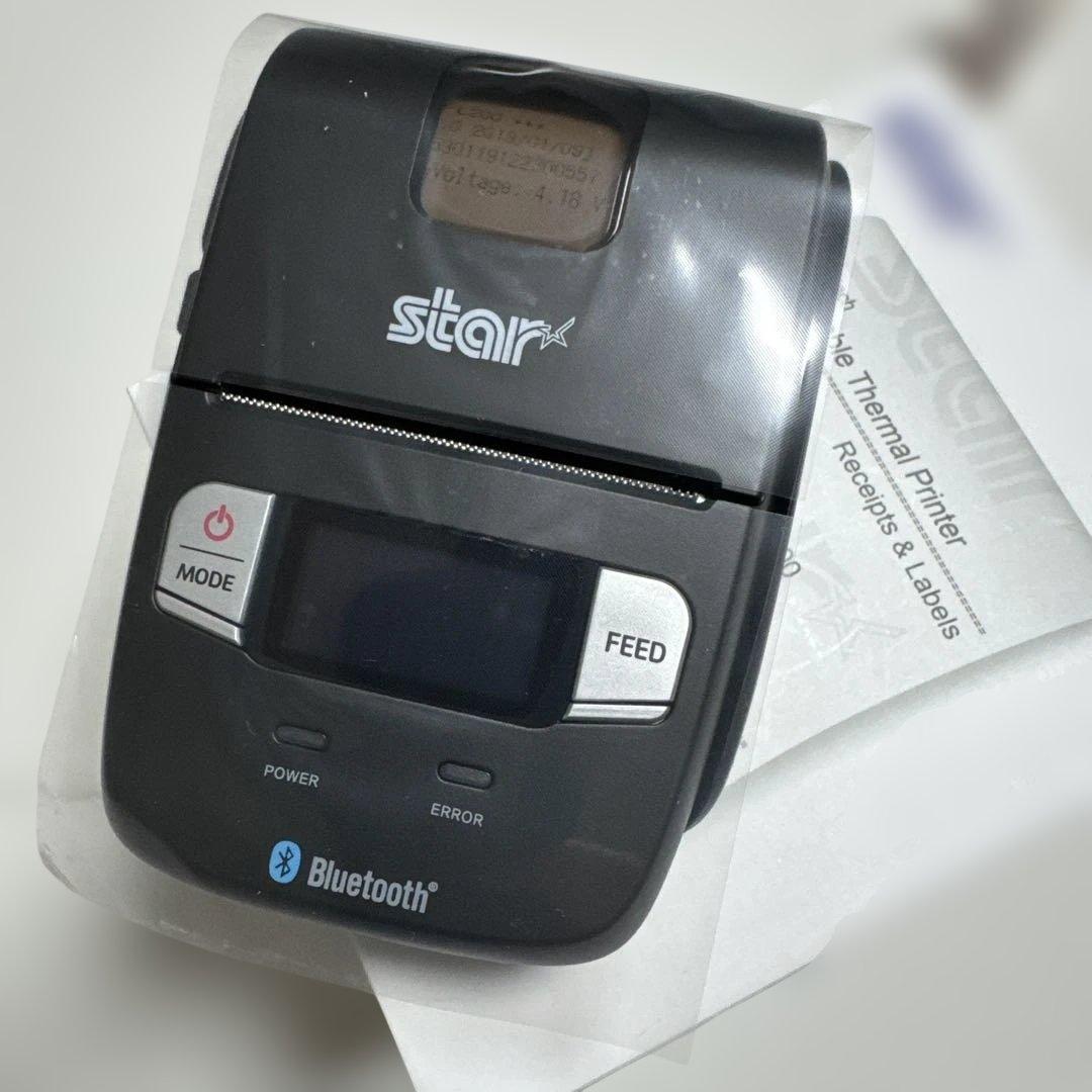 【新品未使用】スター精密製モバイルプリンター（レシート印字用）
