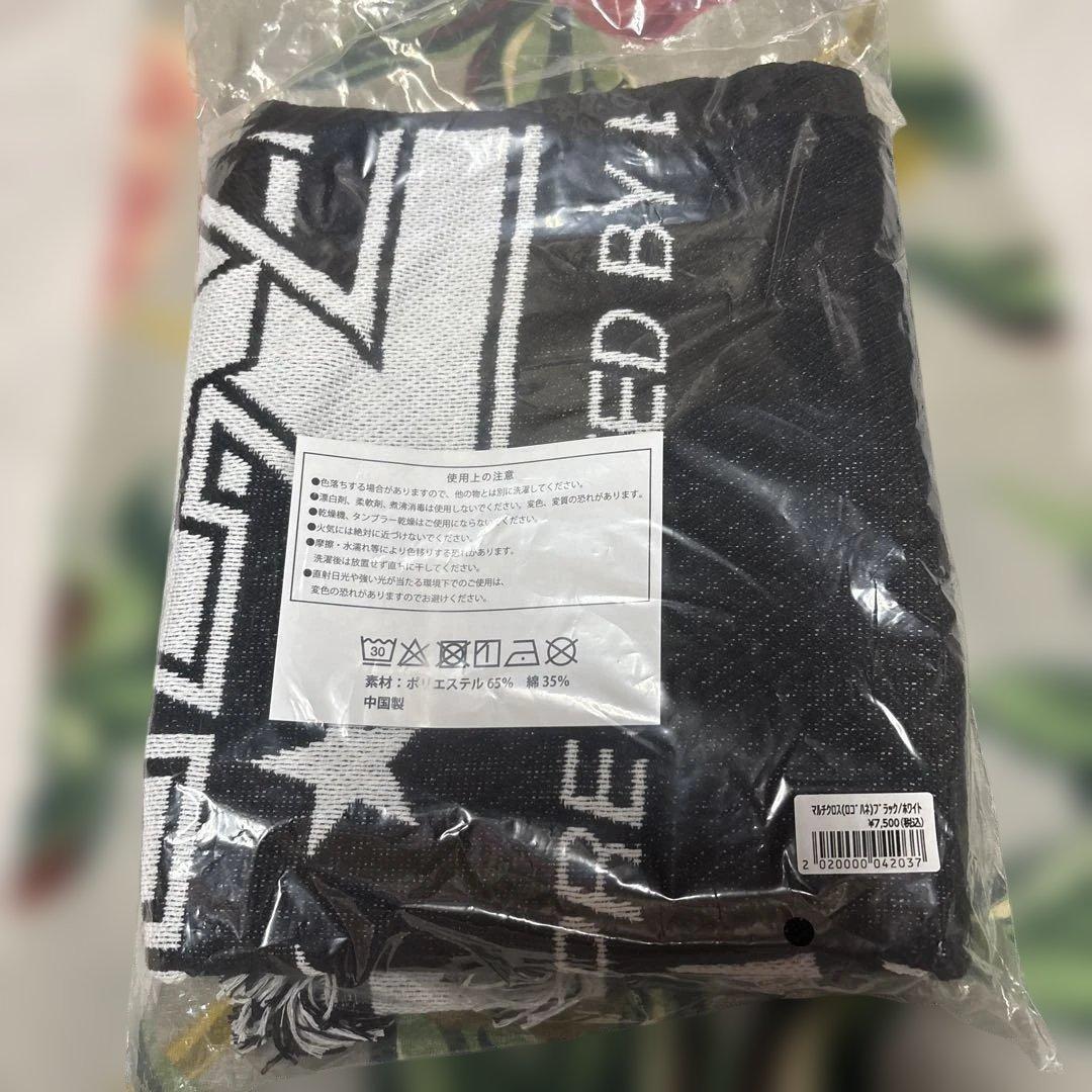 E.YAZAWA マルチクロス(ロゴハネ)ブラック/ホワイト【新品、未使用】