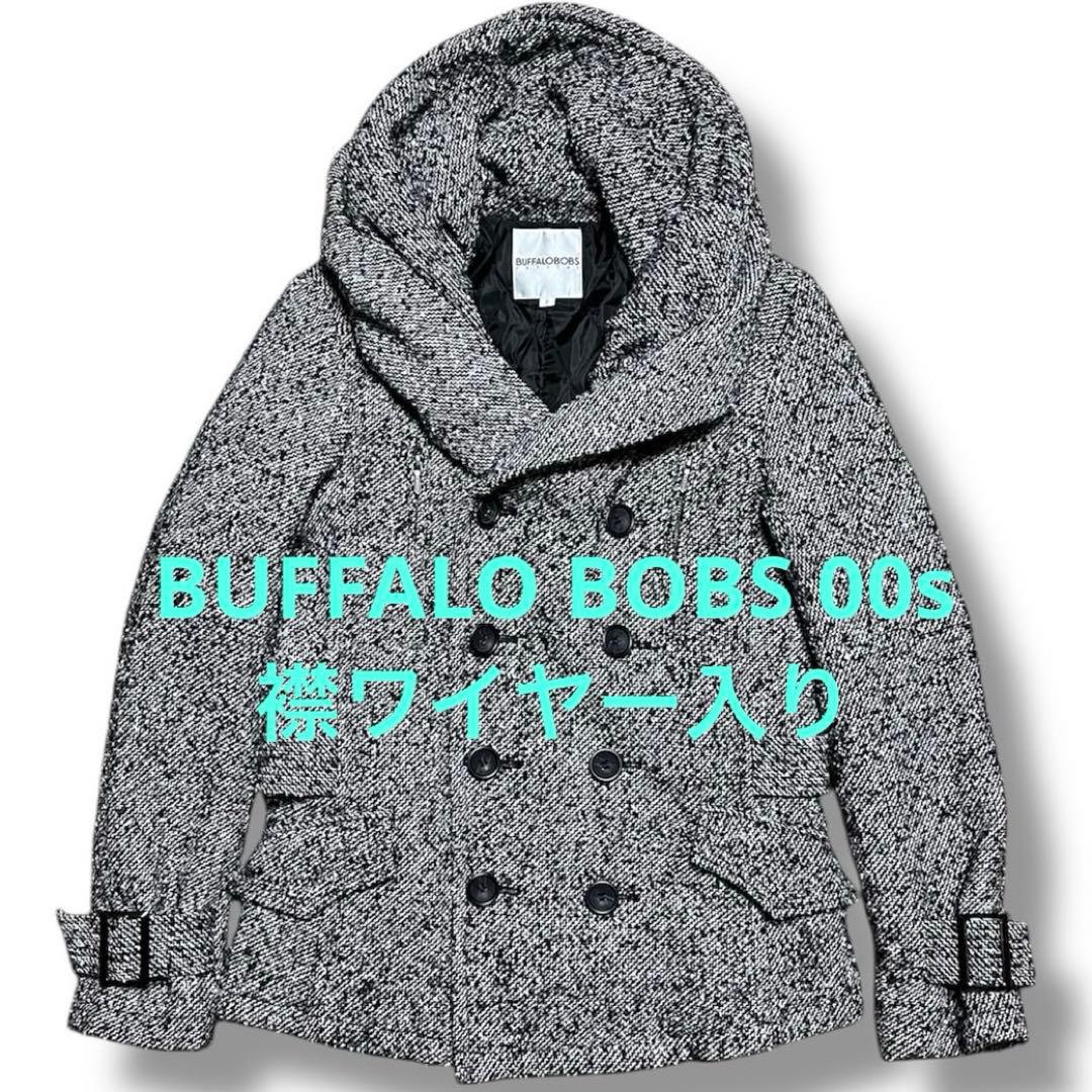 バッファローボブス 変形 襟ワイヤー コート 00s buffalo bobs