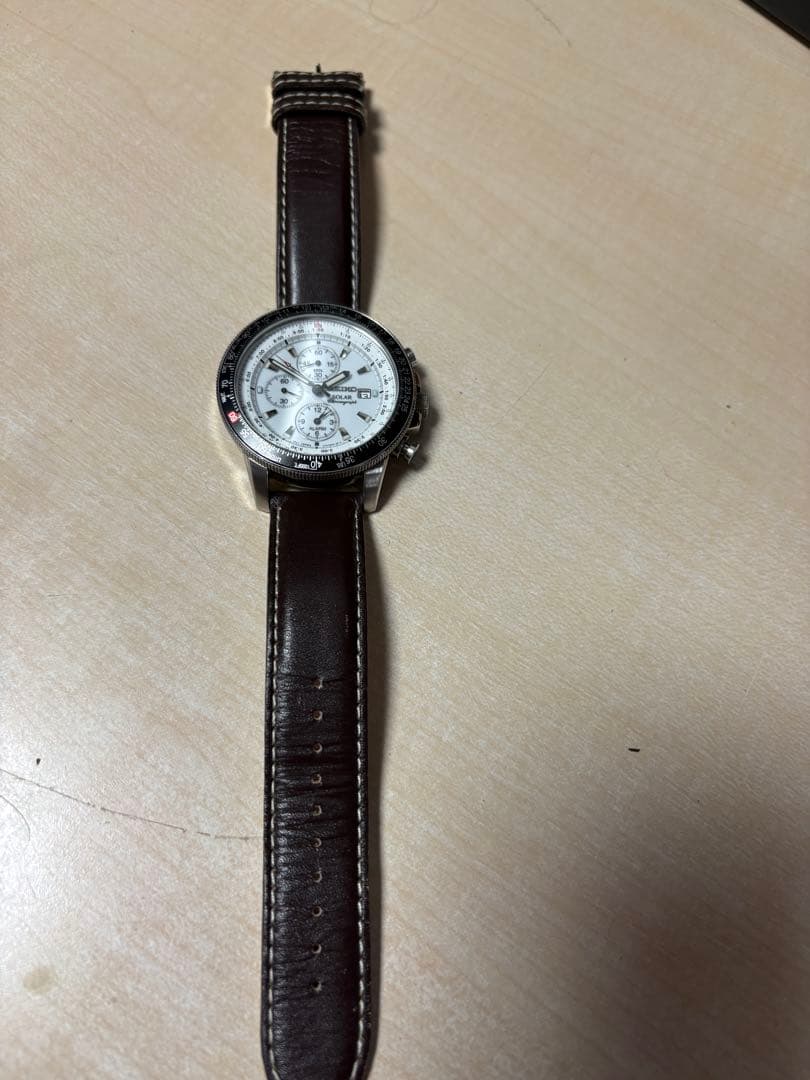 値下げします。SEIKO Solar Chronograph 時計