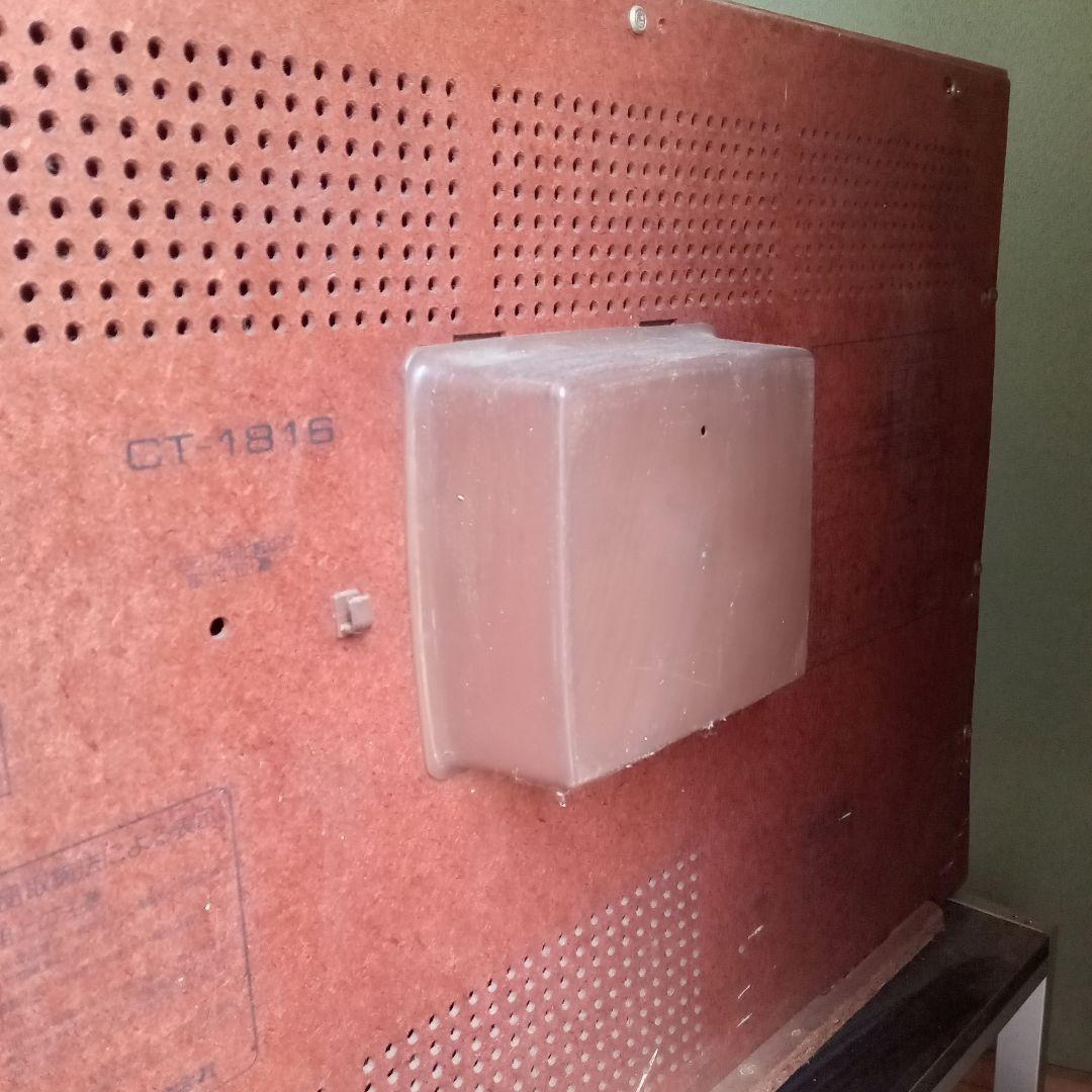 木目調 ブラウン管テレビ 大型