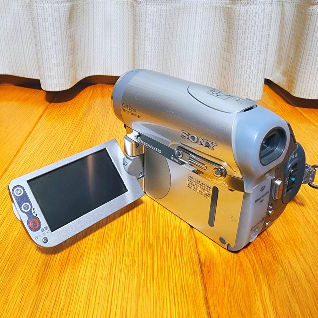【動作確認済】SONY MiniDV 高画質 ビデオカメラ ナイトショット 対応