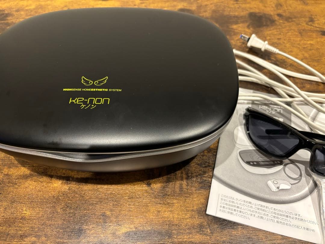 【ジャンク】Ke-non/ケノン/ver7.1/家庭用脱毛器/本体/ブラック