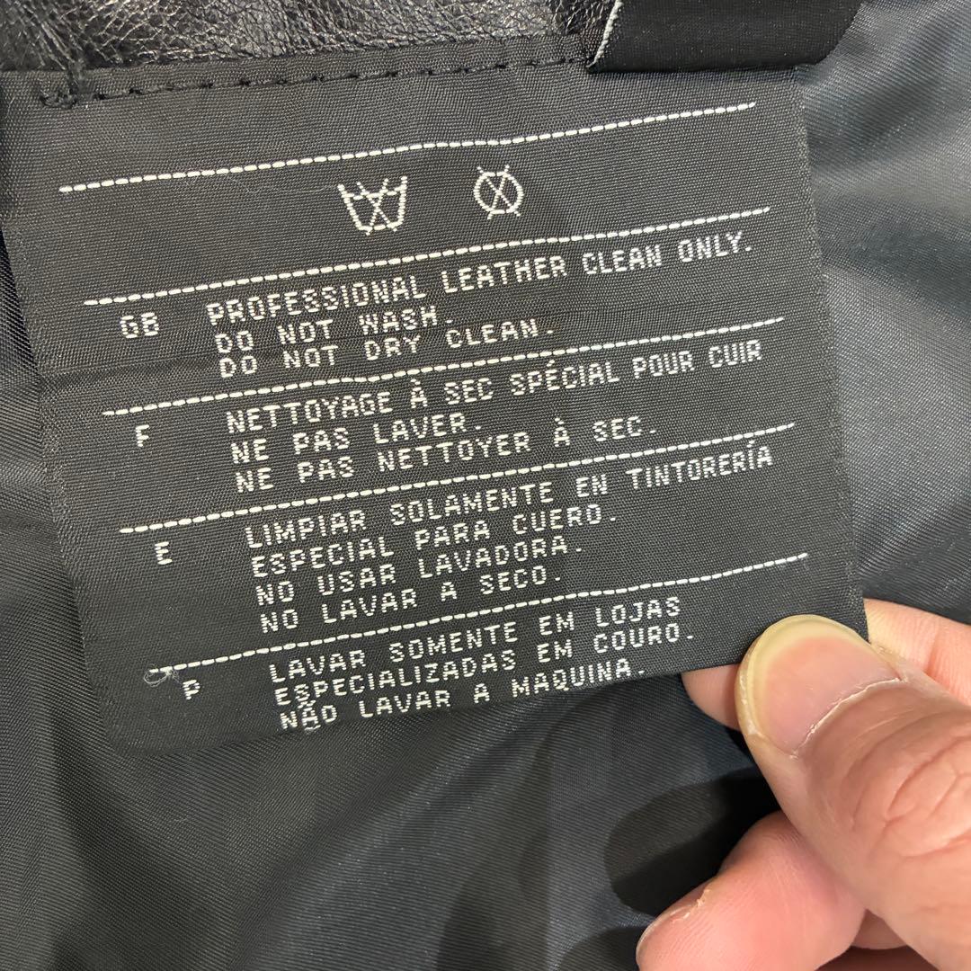 【名作】Harley-Davidson　レザージャケット　レザーベスト　黒刺繍