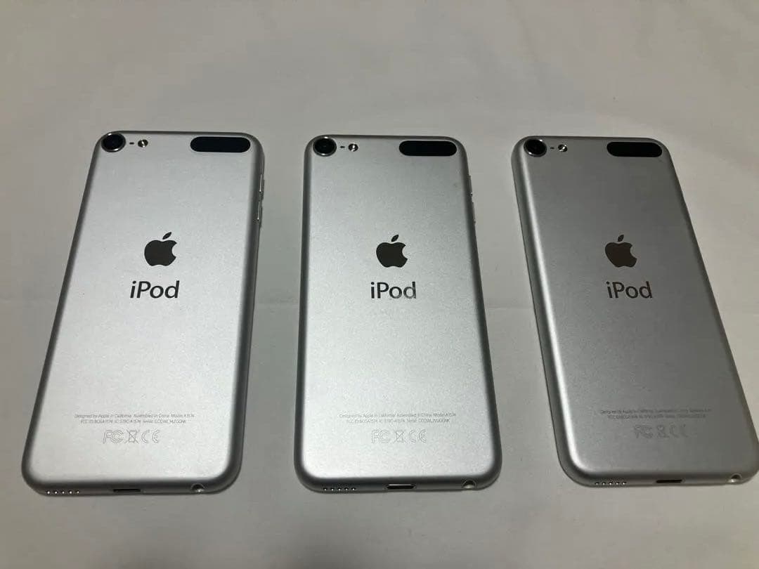 Apple iPod シルバー 3台セット