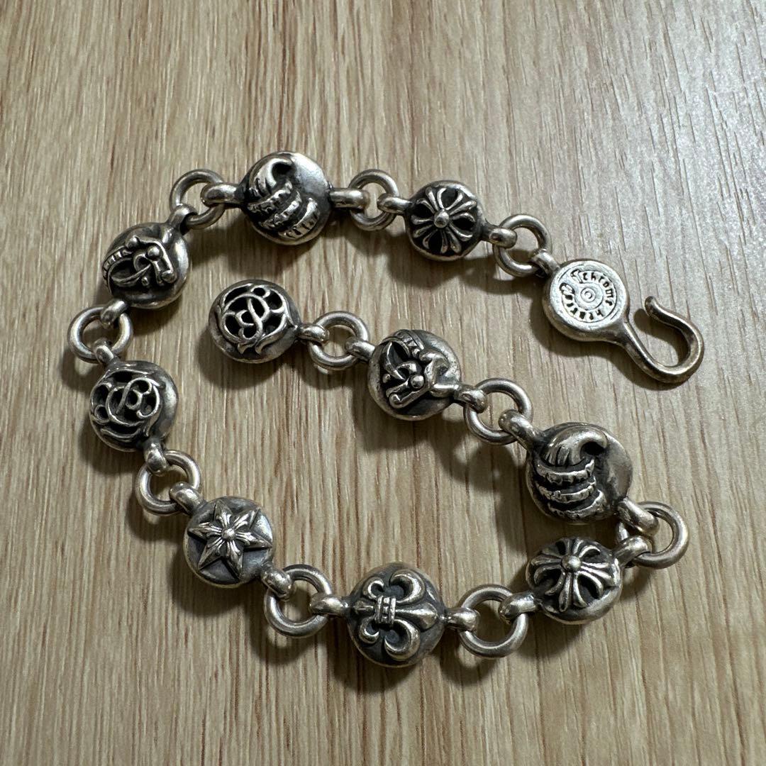【正規品】CHROME HEARTS (クロムハーツ) マルチボールブレスレット