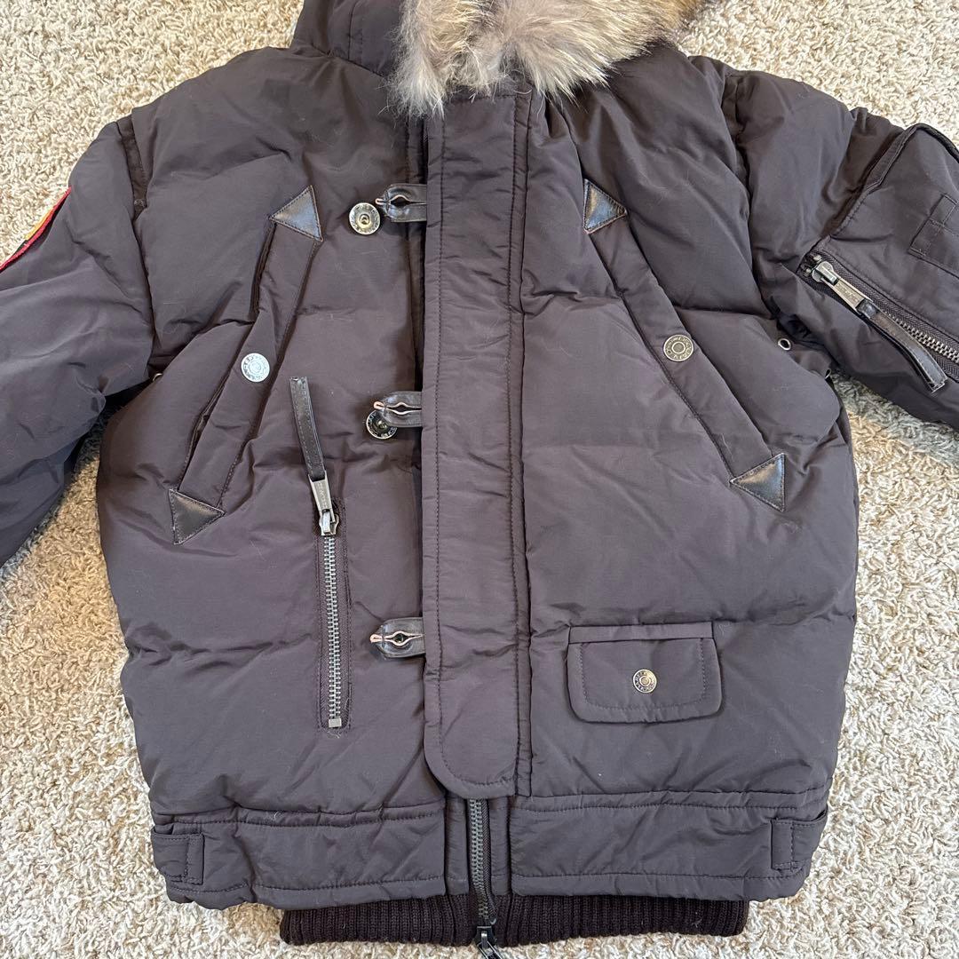 DSQUARED2 ダウンジャケット ダークブラウン