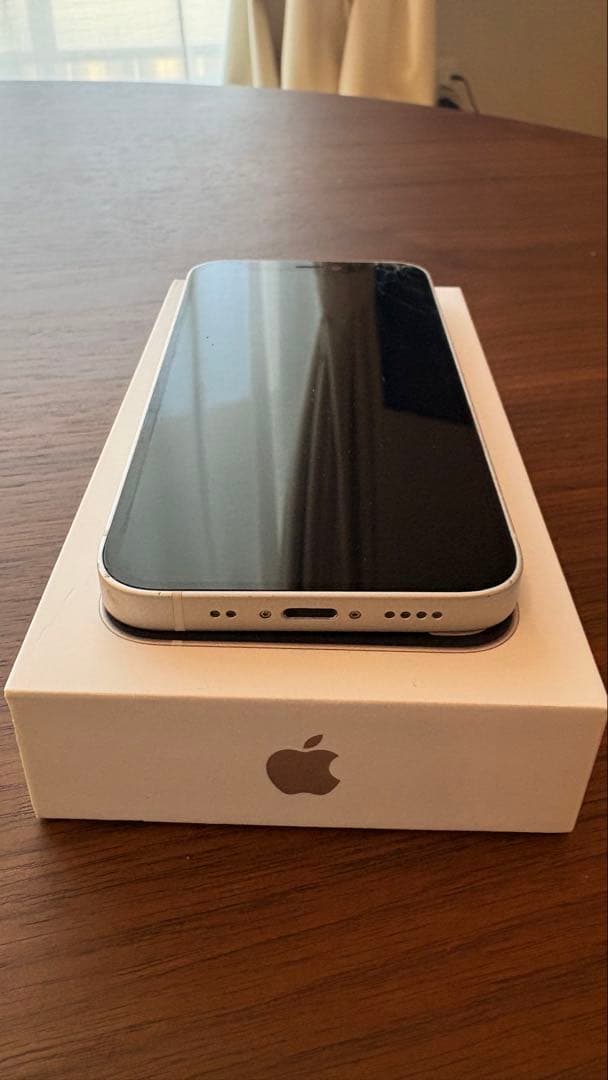 iPhone12mini 128Gホワイト バッテリー75%