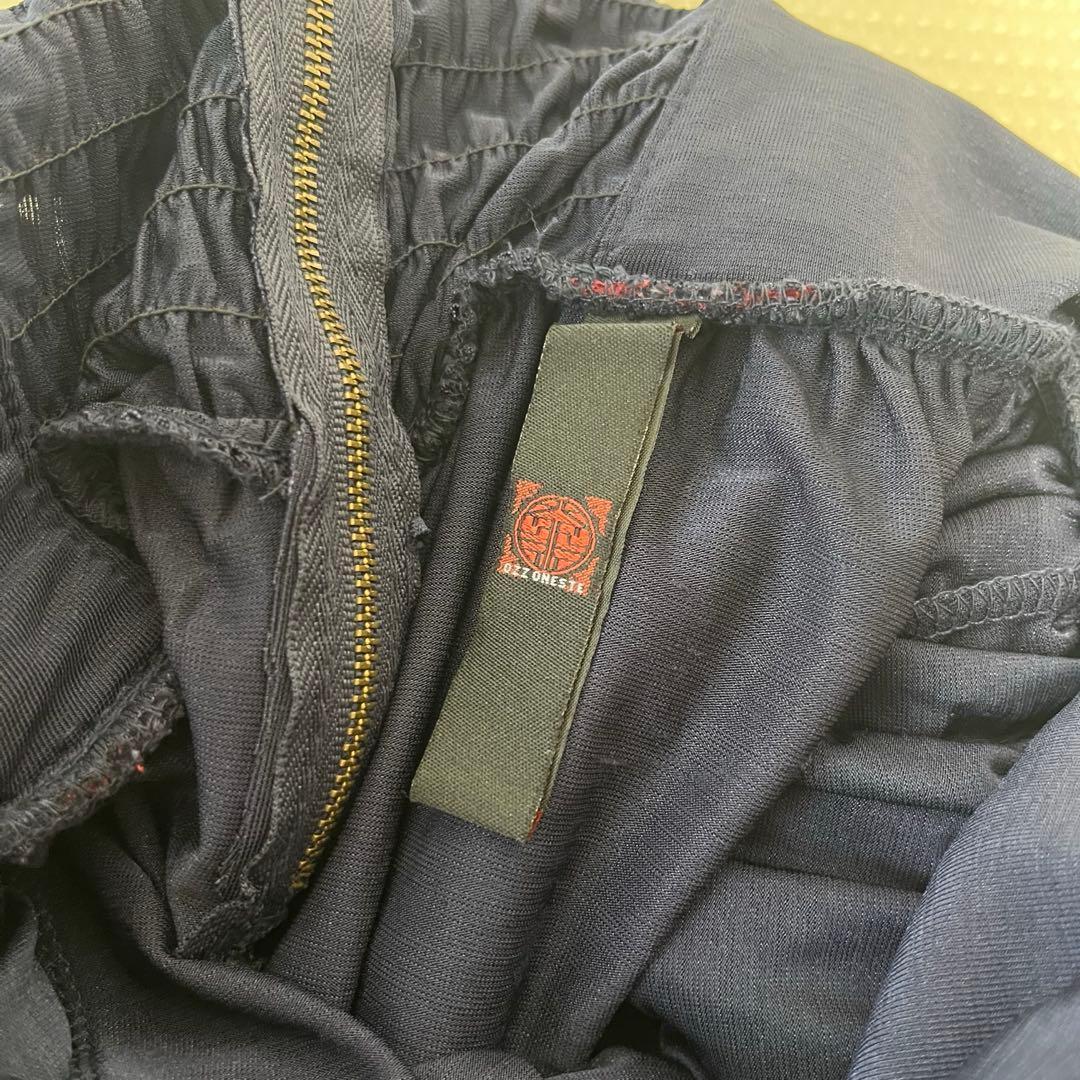 オッズオネスト 和柄　スカート　ワンピース　チャイナ　ネイビー　赤　OZZ