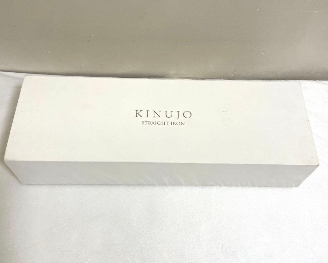 KINUJO　LM225　ストレートヘアアイロン　絹女　パールホワイト