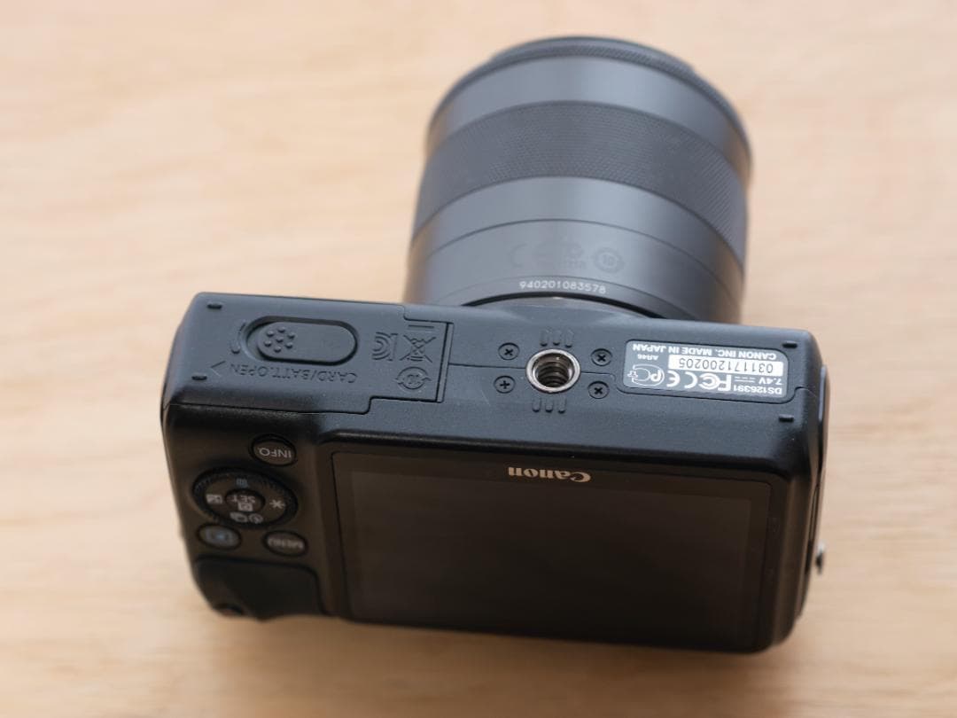 【Magic Lantern】EOS M 標準ズーム レンズキット