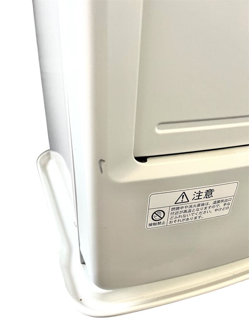 CORONA 石油ファンヒーター ホワイト 強制通気形開放式石油ストーブ