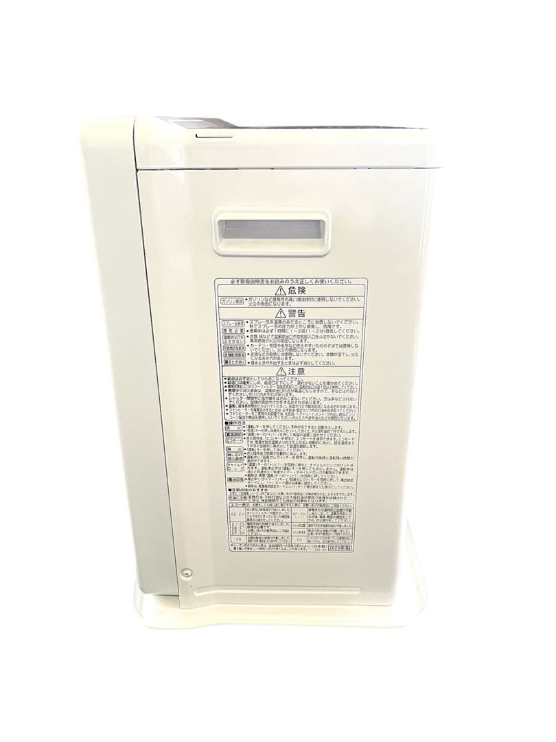 CORONA 石油ファンヒーター ホワイト 強制通気形開放式石油ストーブ