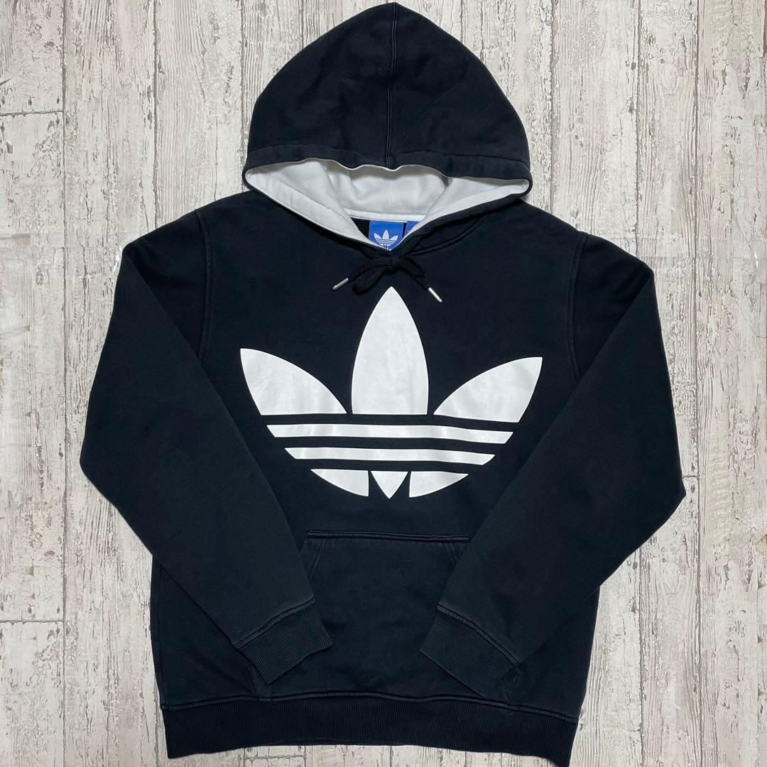 【フォロー割価格】アディダス オリジナルス パーカー バックプリント 裏起毛