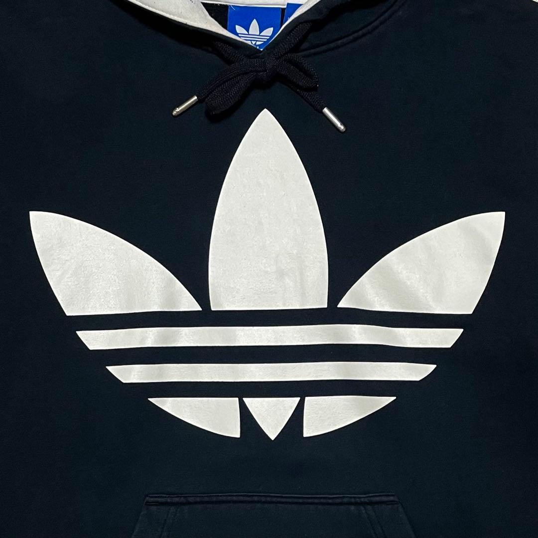 【フォロー割価格】アディダス オリジナルス パーカー バックプリント 裏起毛
