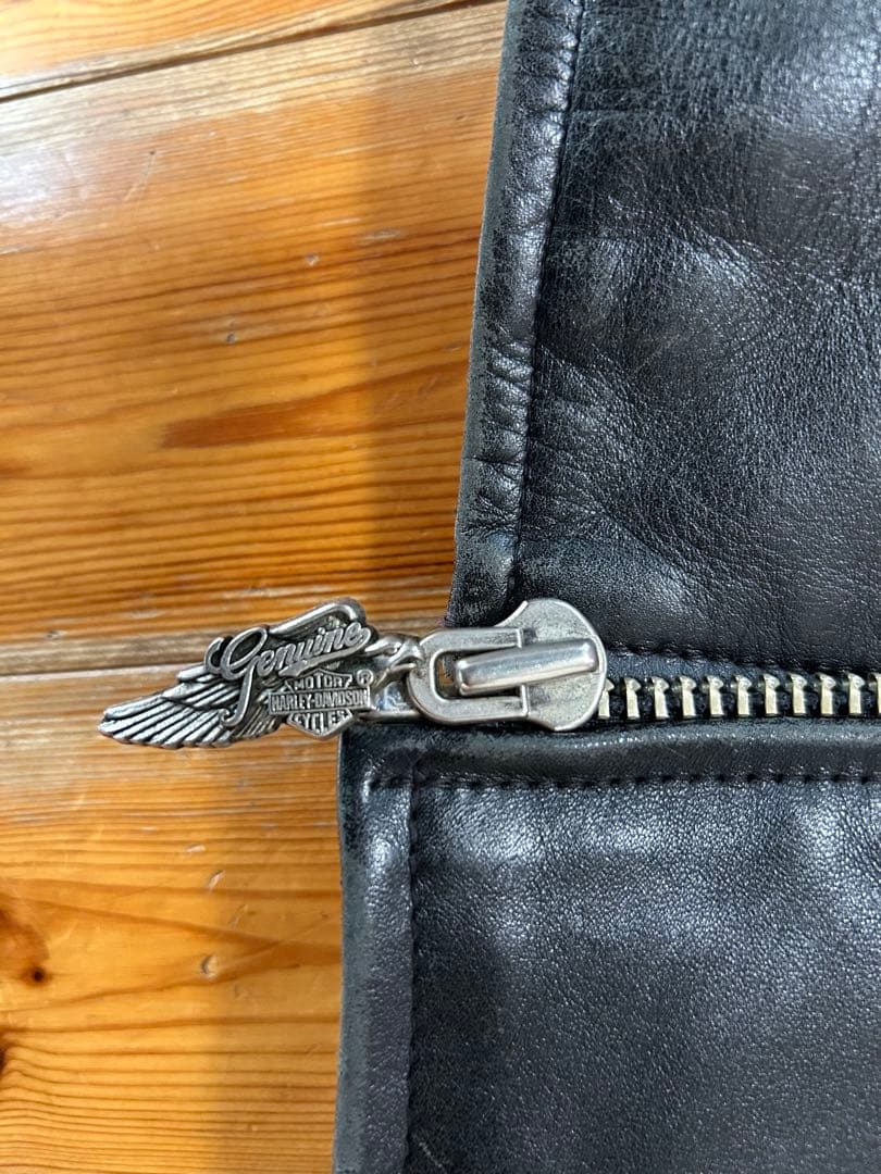 【Octpus】ハーレーダビッドソン　シングルライダースジャケット