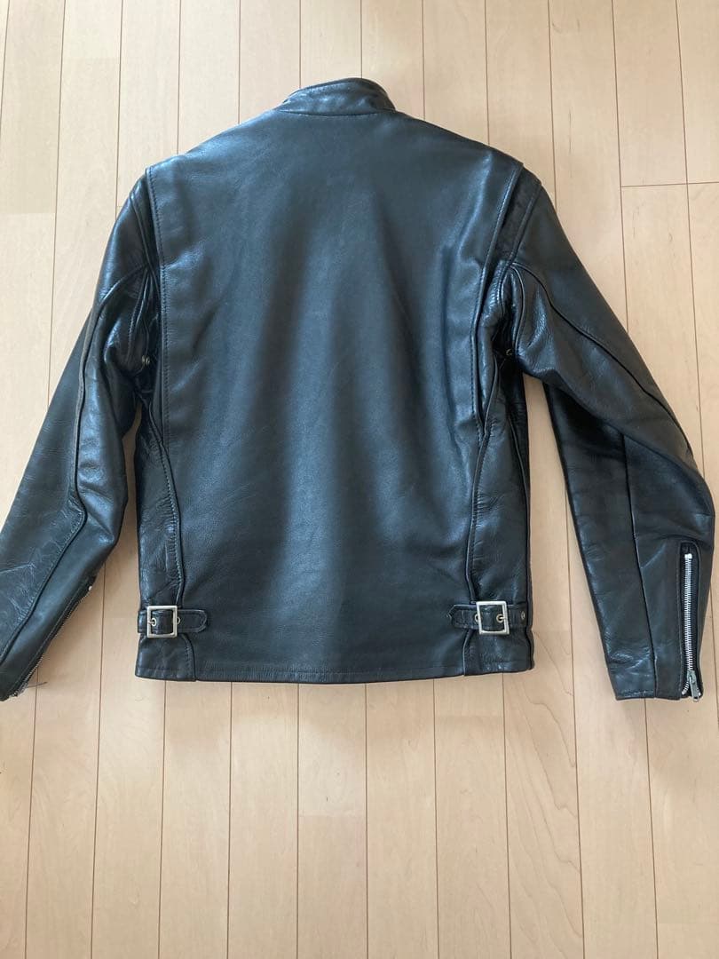 schottのシングルライダース　レザージャケット　サイズ:36