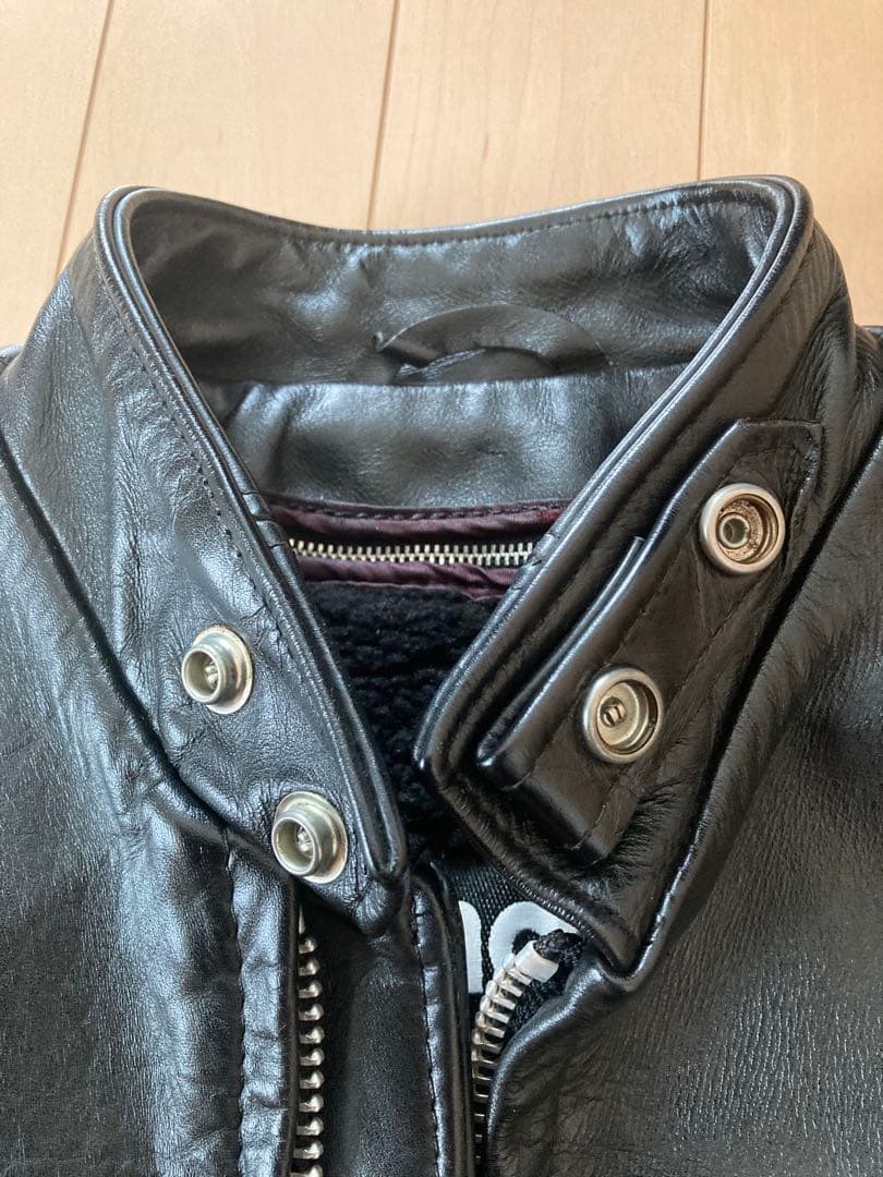 schottのシングルライダース　レザージャケット　サイズ:36