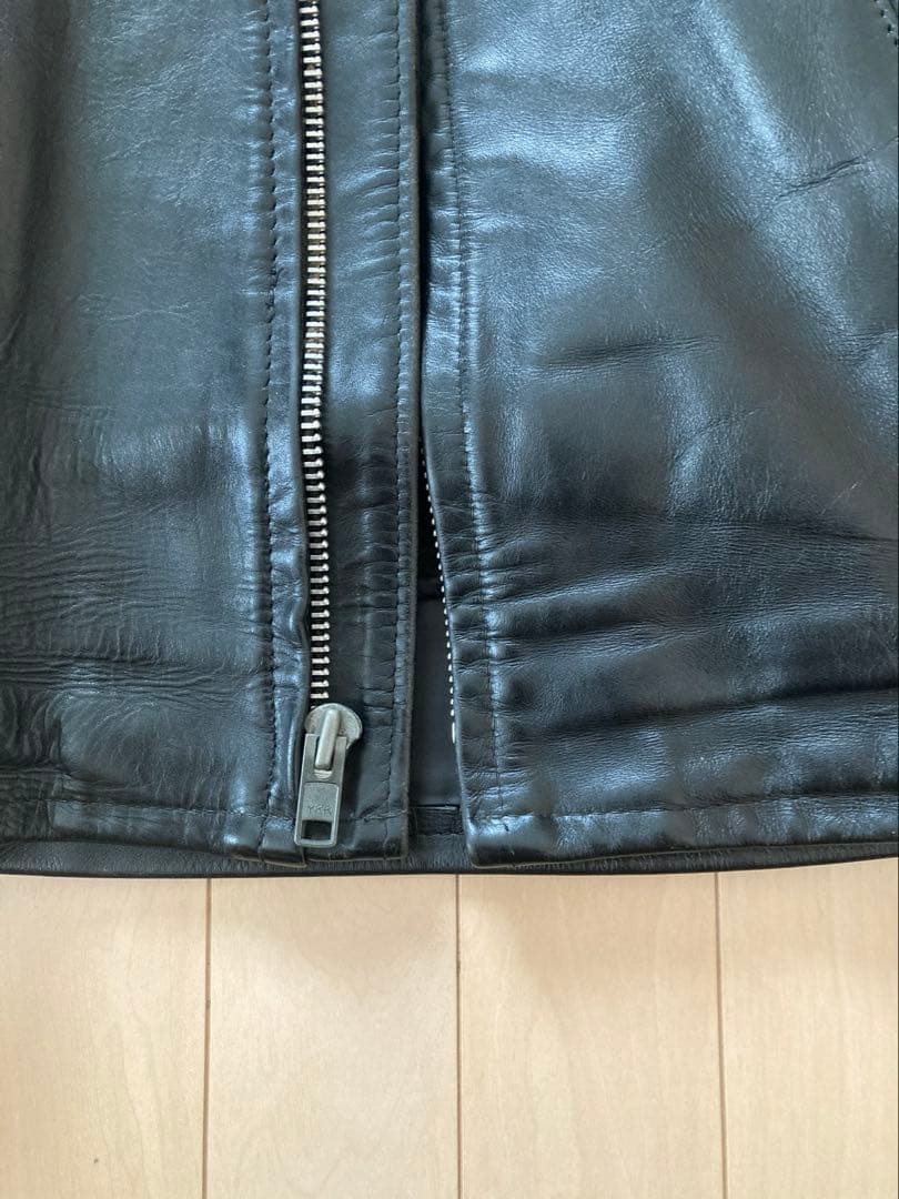 schottのシングルライダース　レザージャケット　サイズ:36