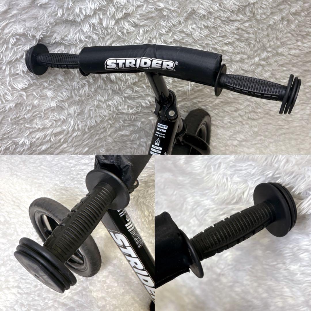 美品 ストライダー スポーツ 12インチ スノーアタッチメント ブラック 日本製