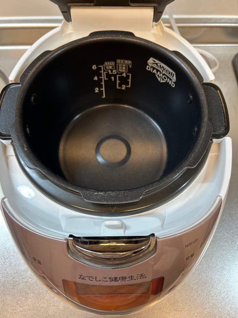 なでしこ健康生活 6合炊 酵素玄米 発芽玄米 玄米炊飯器 N0610F