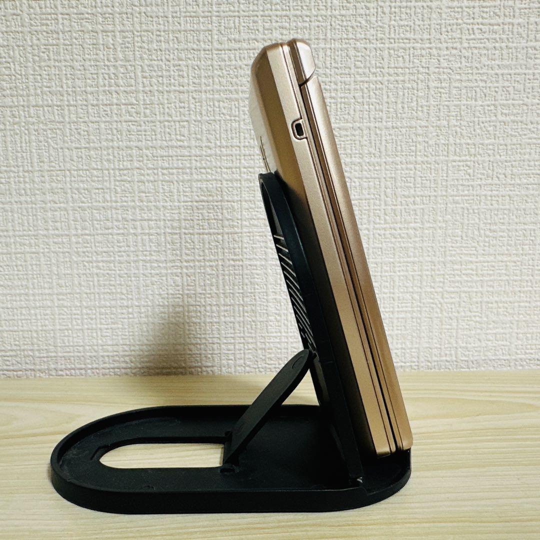 【美品】かんたん携帯11 A207SH ゴールド SIMロック解除済