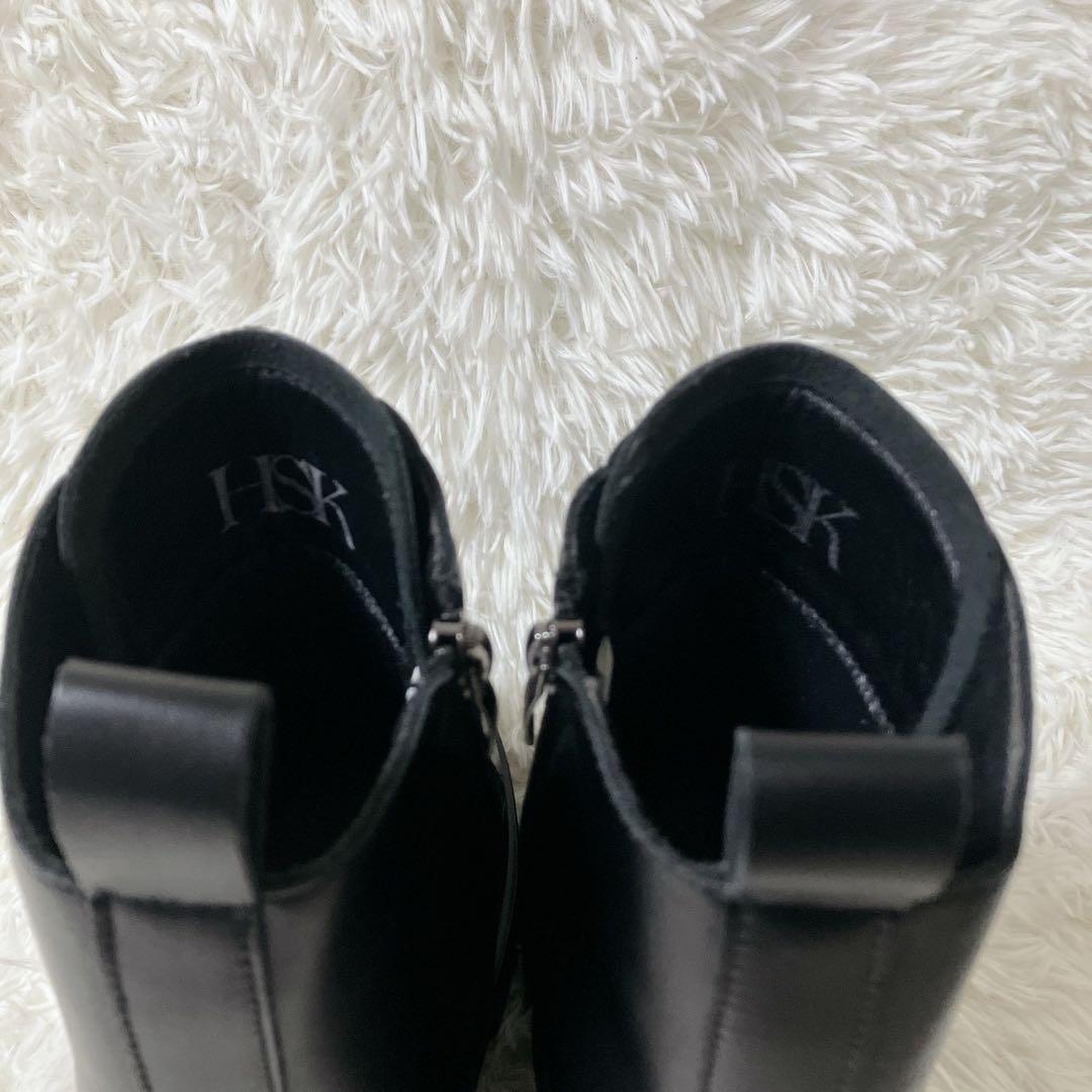 【極美品】HSK Tokyo SHOP シークレットブーツ 厚底16.5cm M