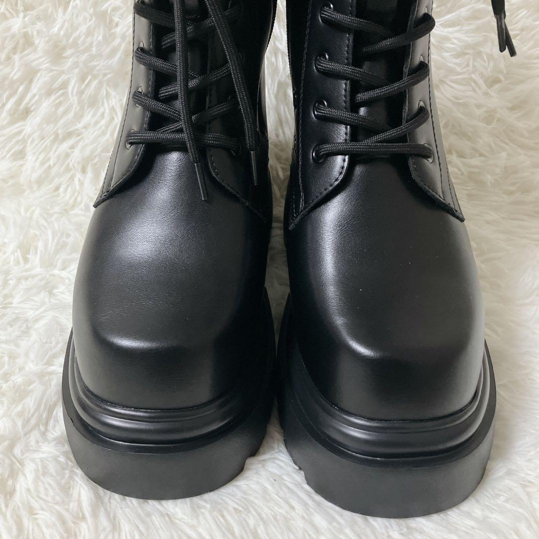 【極美品】HSK Tokyo SHOP シークレットブーツ 厚底16.5cm M