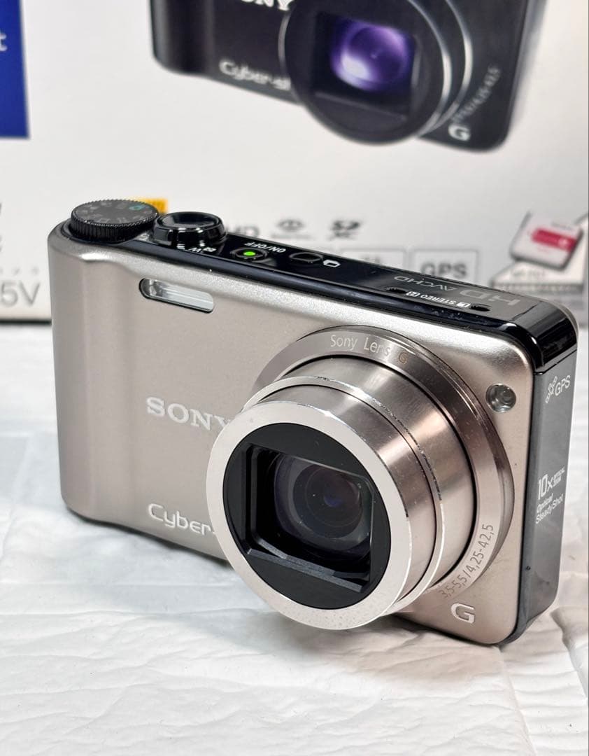 中古　SONY Cyber-shot DSC-HX5V シルバー