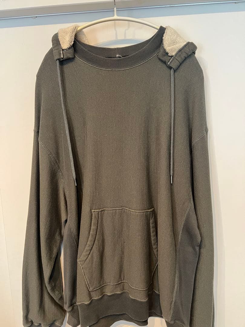 blurhms ブラームス　後付けフーディー　パーカー