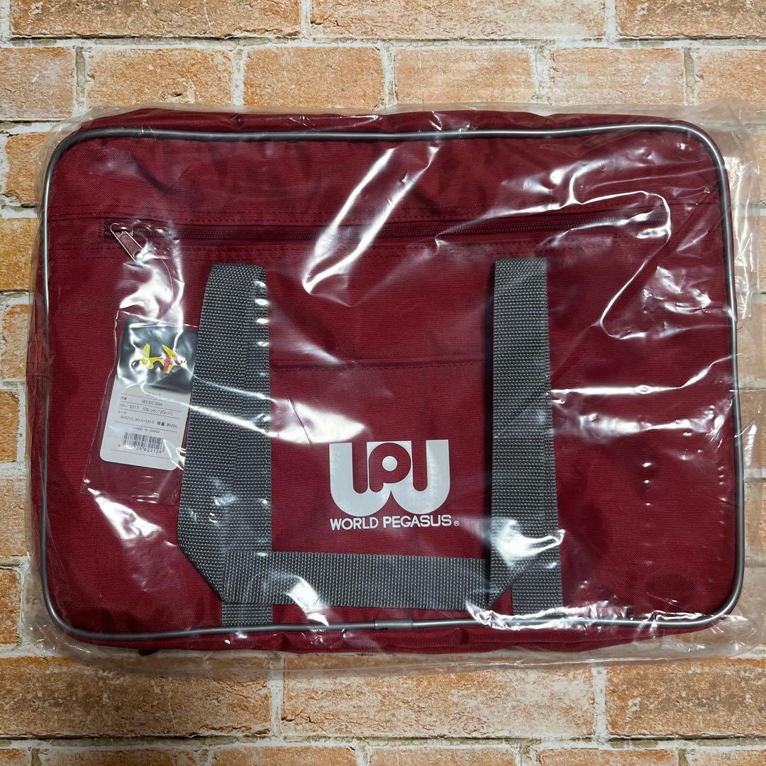 ワールドペガサス＊スクバ＊ワッペ旧型＊赤