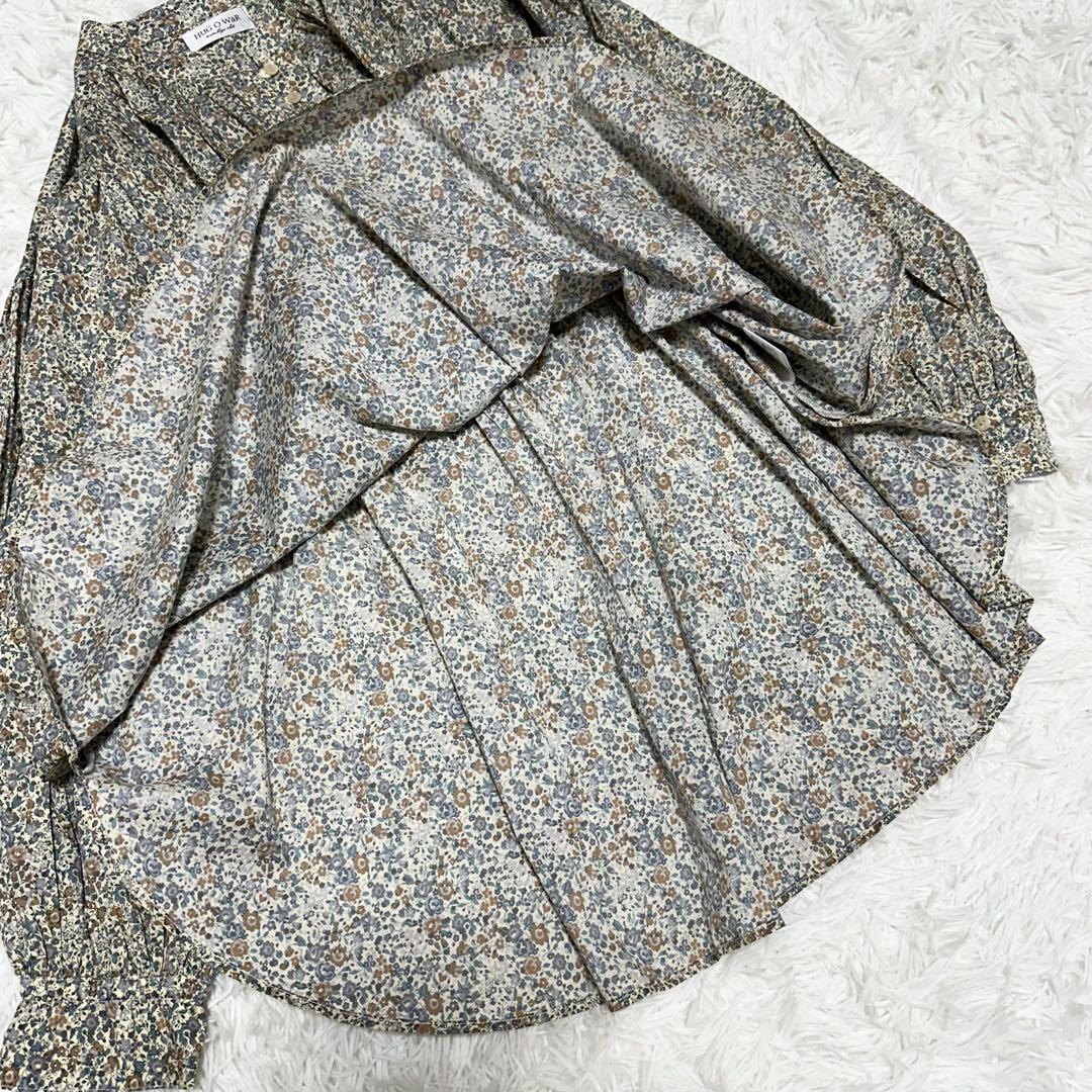 ✨未使用級✨ HUG Ō WäR リバティプリント ブラウス