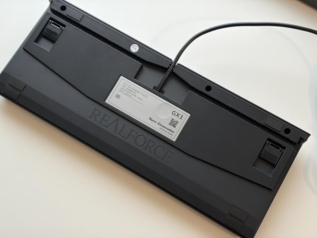 東プレ REALFORCE GX1 45g 日本語 X1UC11 FILCOキー