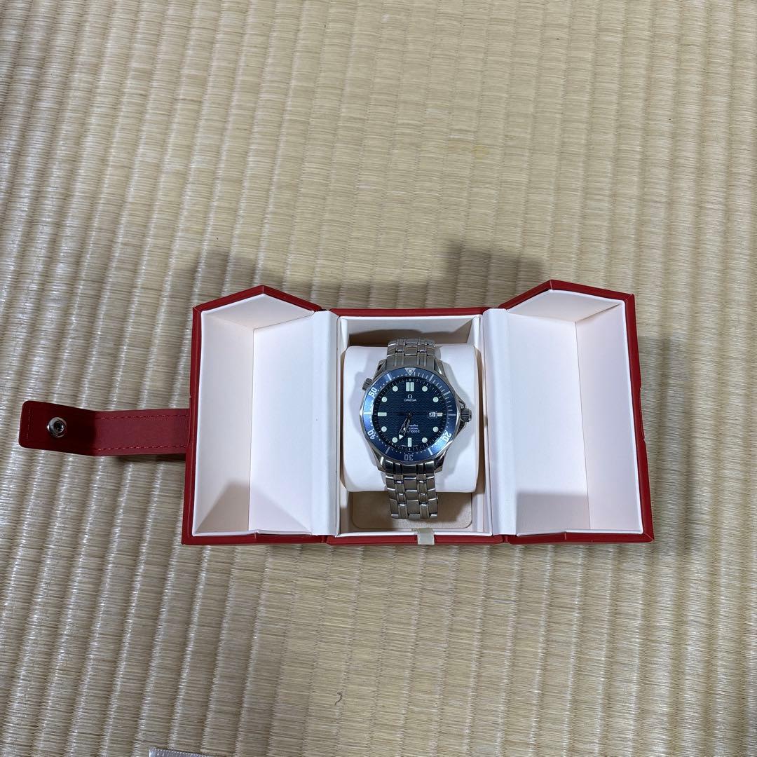 オメガシーマスター300プロフェッショナルデイト　クォーツ　メンズ