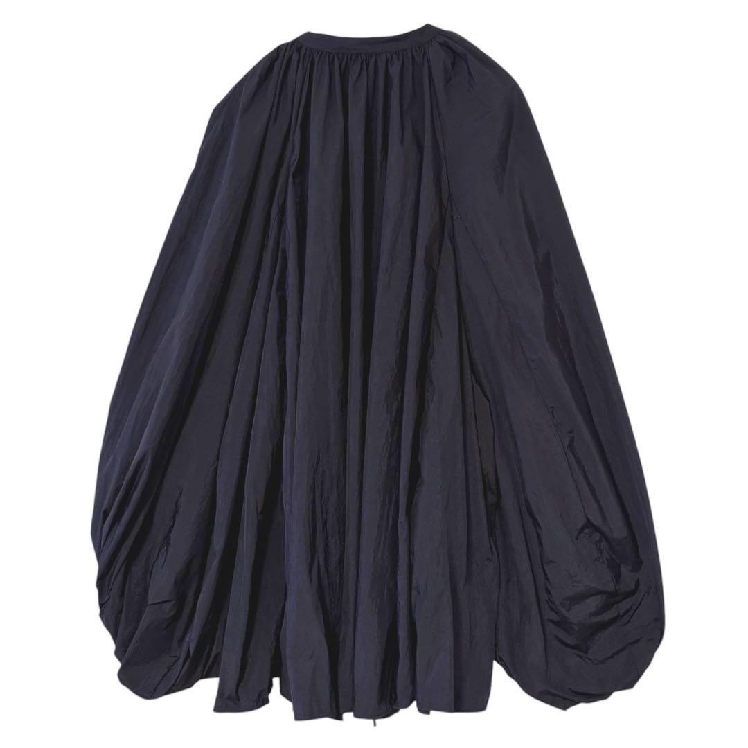 エトレトウキョウ ETRE TOKYO ボリュームスリーブシャツ ネイビー F