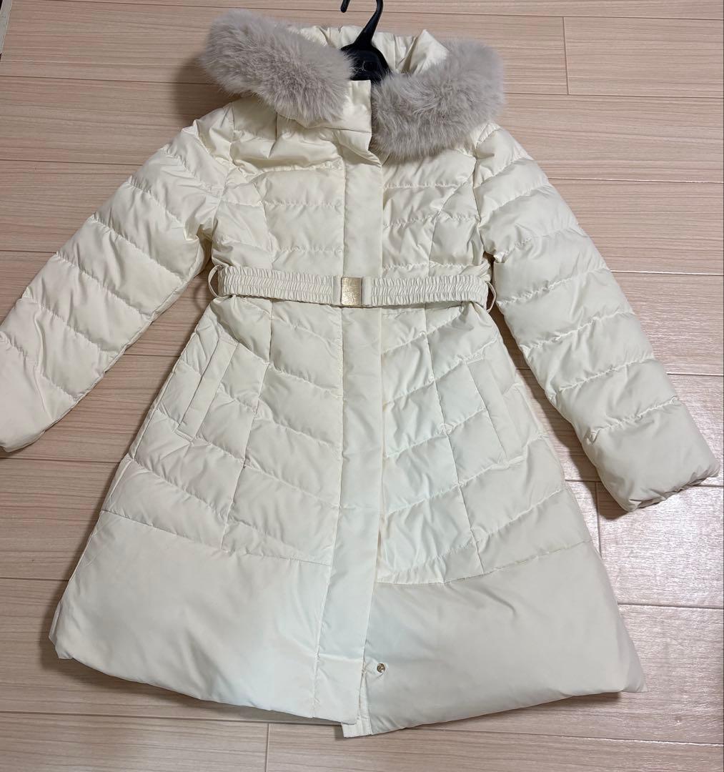 PROPORTION BODY DRESSINGベルト付ダウン　エクリュMサイズ