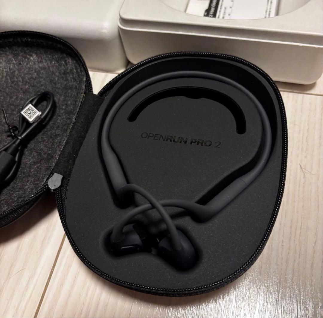 【美品】Shokz OpenRun Pro 2（骨伝導イヤホン）