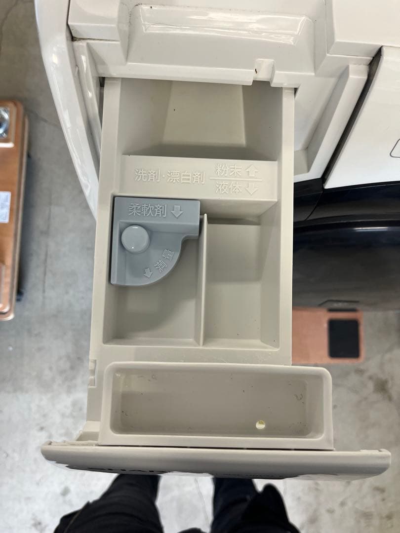 全国送料無料　2021年製　SHARP　ドラム式洗濯乾燥機ES-S7F-WL T