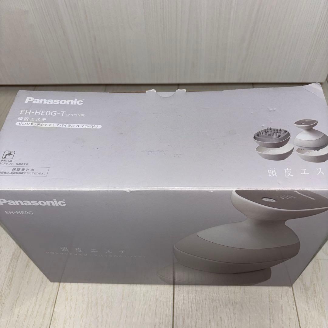 【新品未使用】Panasonic EH-HE0G 頭皮エステ　サロンタッチタイプ