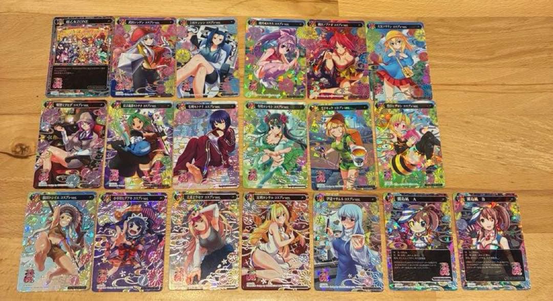 戦国乙女トレカ　プロモ、シークレット、ウルトラレアコンプセット