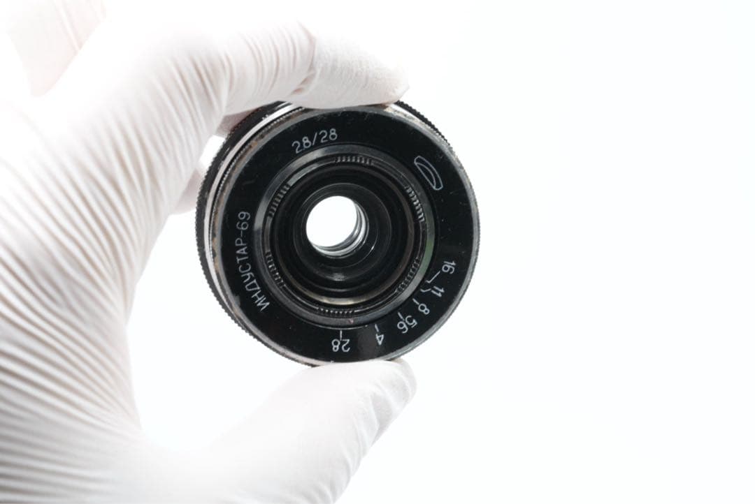 分解清掃済 industar-69 28mm f2.8 L39 M39 2