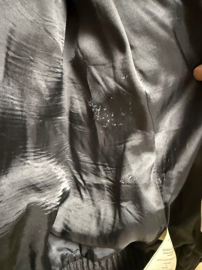 タトラス　TATRAS ダウンジャンパーma-1 チャコールグレー　04 XL