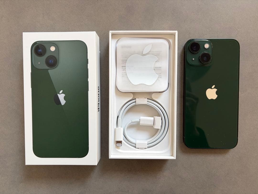 【SIMフリー】iPhone13mini グリーン　128GB