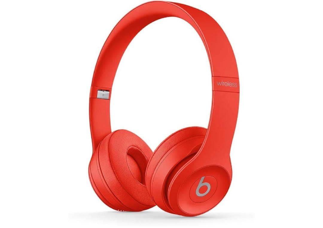 Beats ワイヤレスヘッドホン レッド