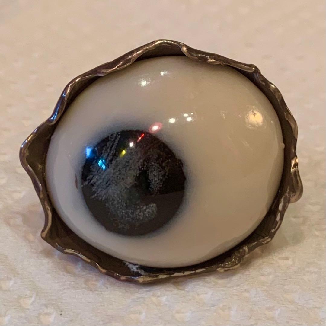 白内障 義眼リング SILVER925 シルバー925 指輪 日本製